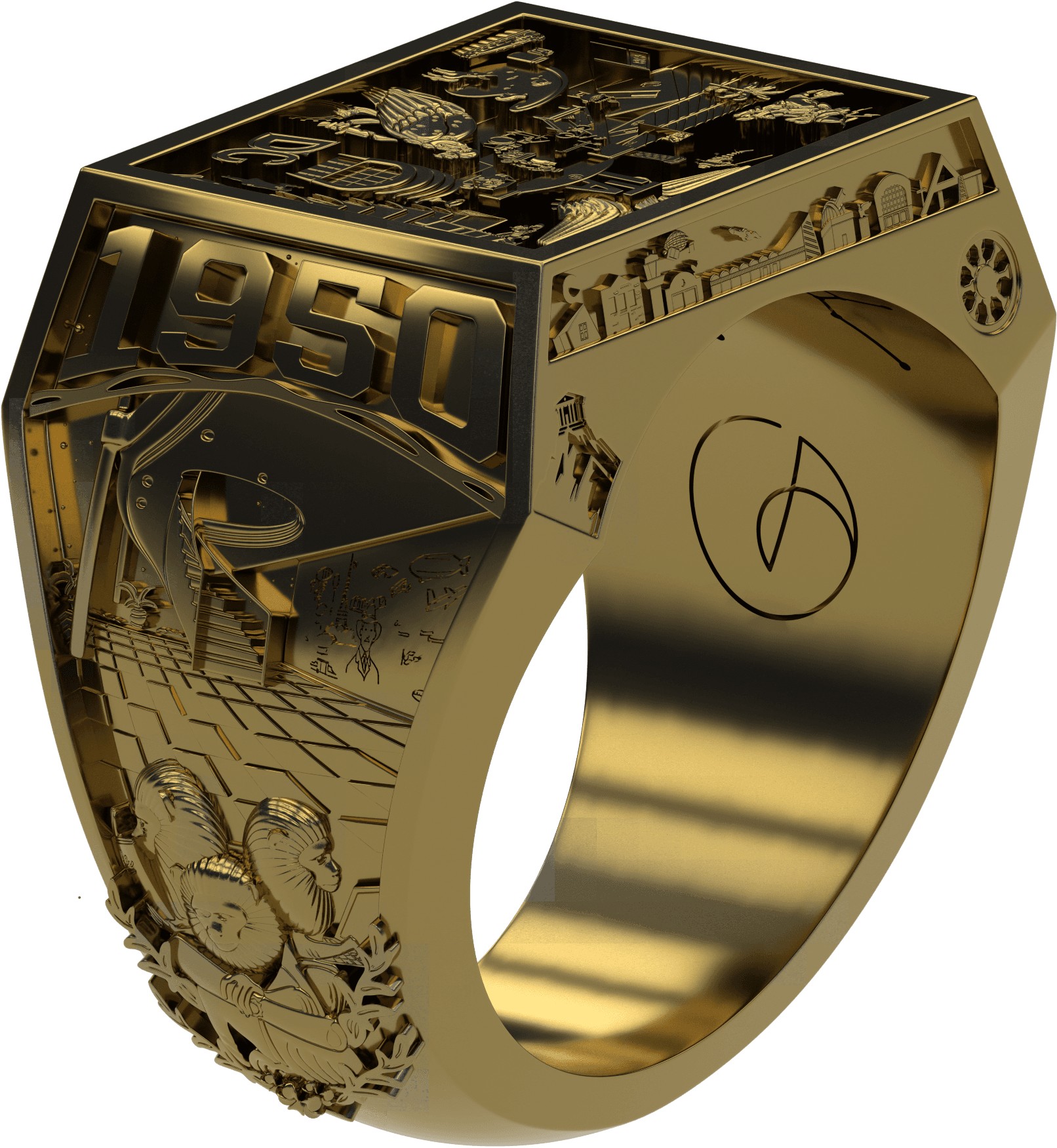 Prata banhado a ouro